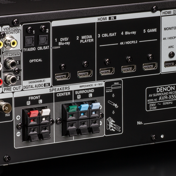 AVR-X550BT – MSL Audio Visuals AVR-X550BT – MSL Audio Visuals